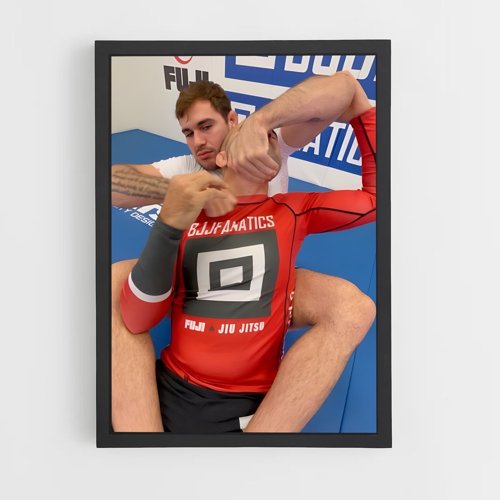 Poster Élévation de l'Esprit – affiche Jiu-jitsu brésilien (vue 2)